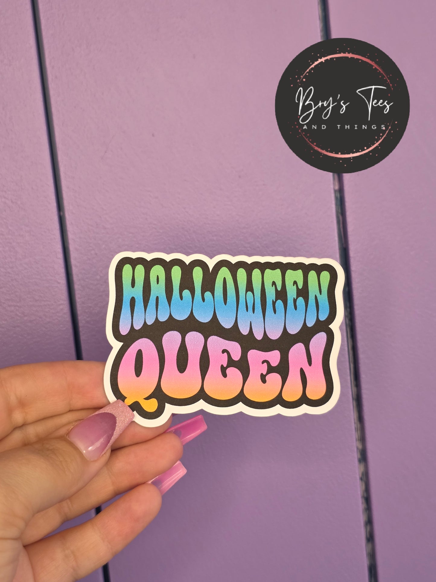 Halloween Queen Sticker