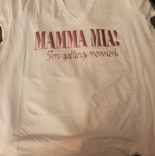 Mamma Mia Bride Shirt