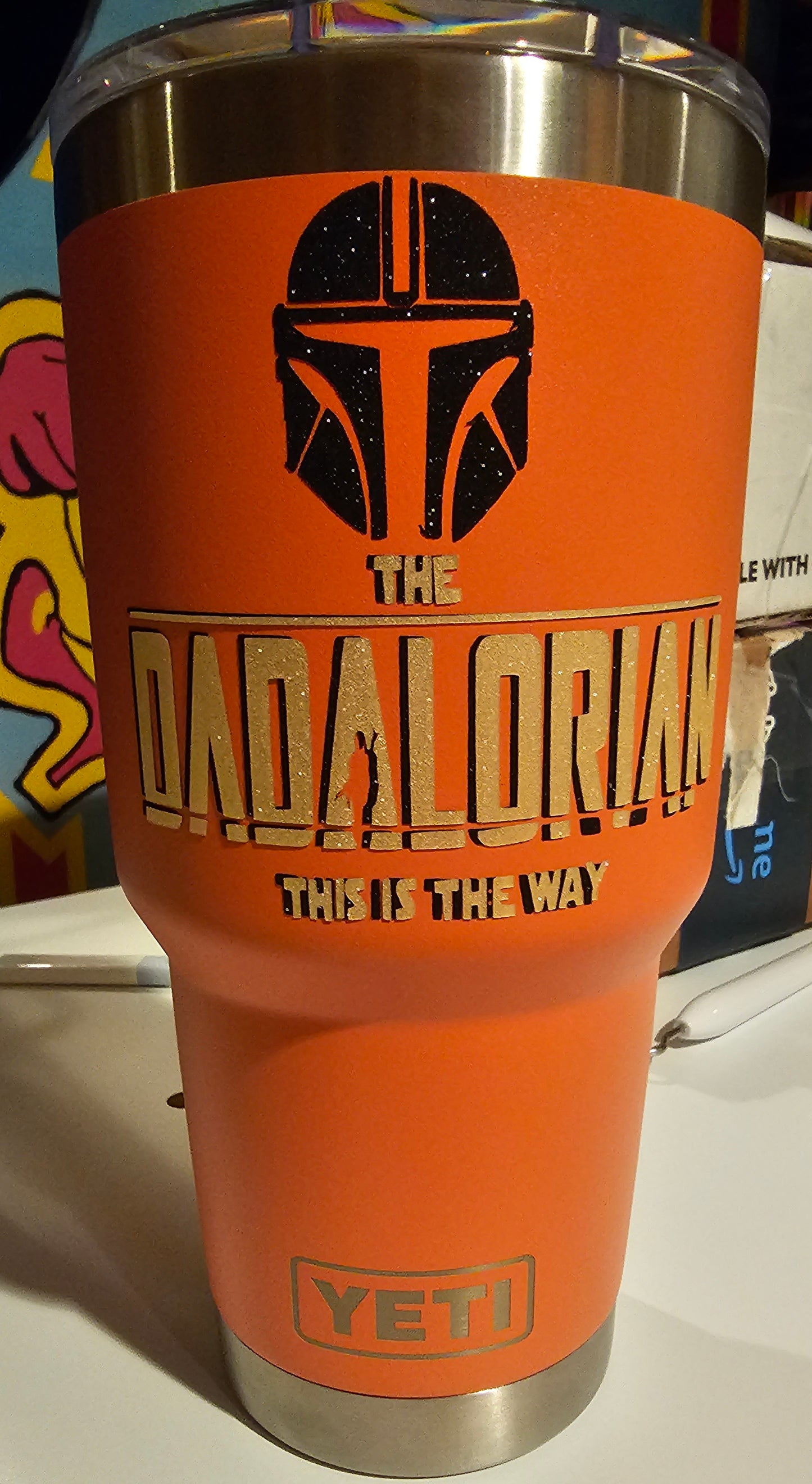 Dadalorian Yeti Tumbler