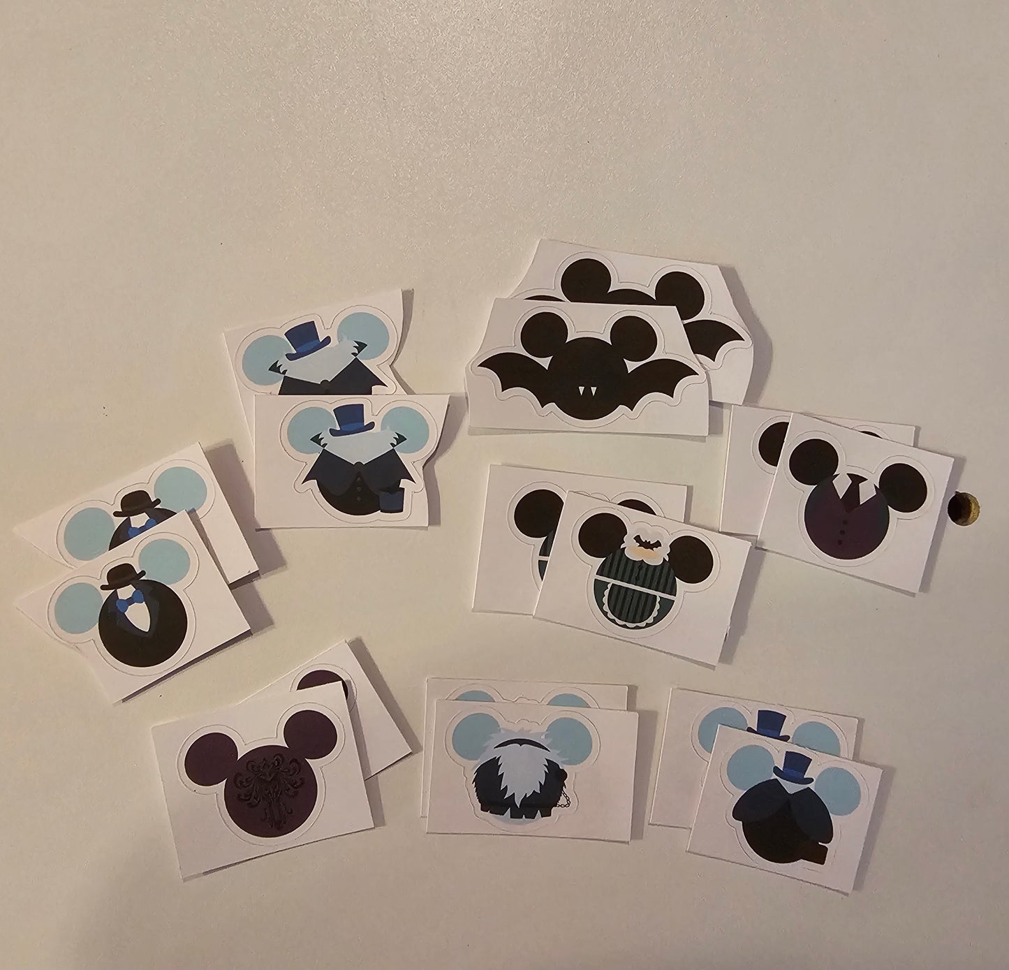 Disney Inspired Haunted Mansion Stickers