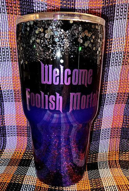 Haunted Mansion Epoxy Tumbler