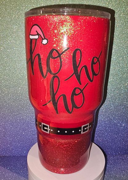 Ho Ho Ho Epoxy Tumbler