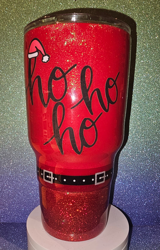 Ho Ho Ho Epoxy Tumbler