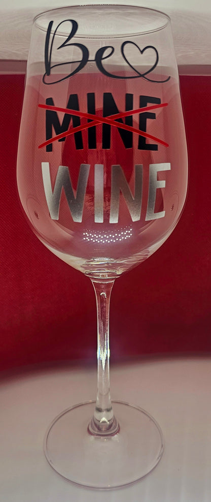 Be Wine Wine Glass