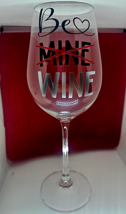 Be Wine Wine Glass