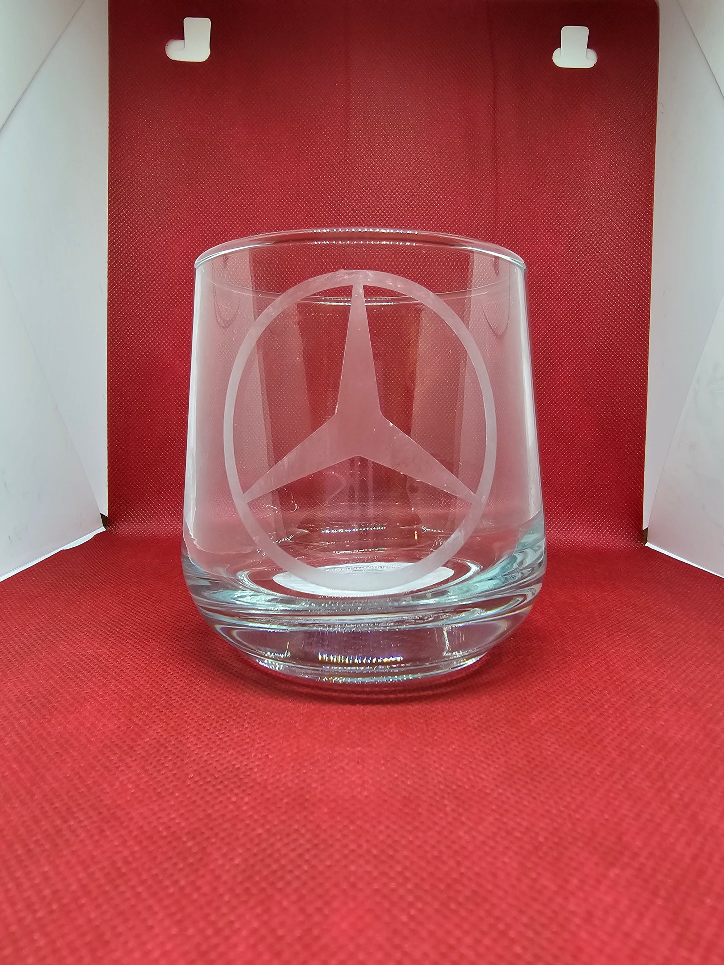 Mercedes Etched Glasses