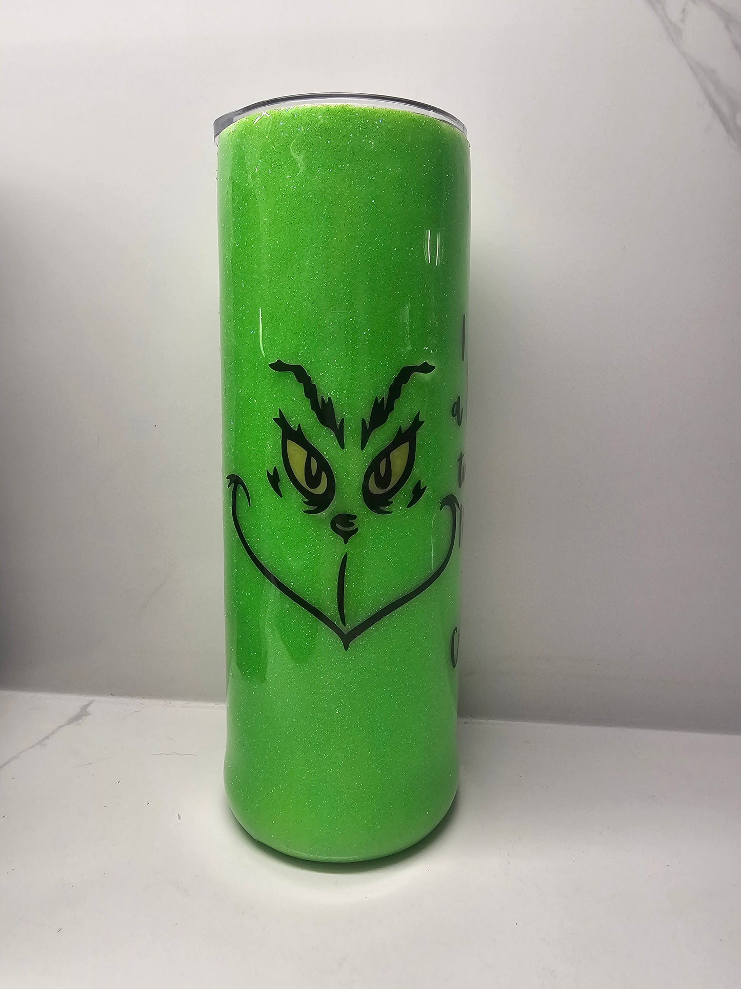 100% That Grinch Epoxy Tumbler