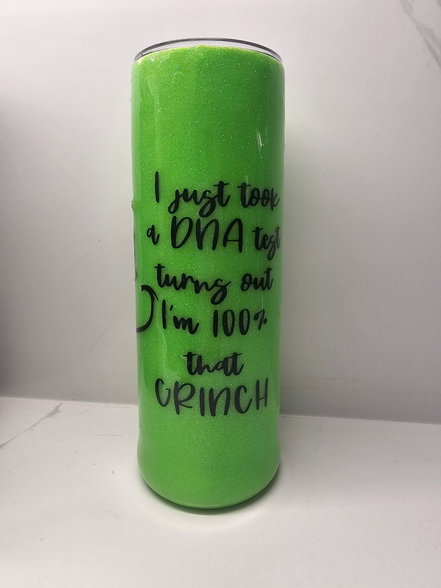 100% That Grinch Epoxy Tumbler