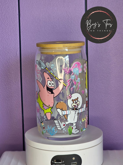 SpongeBob Glass Tumbler