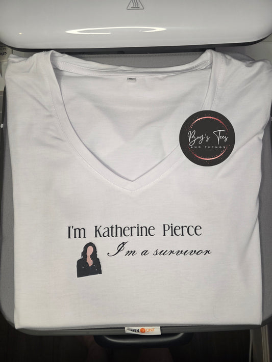 Katherine Pierce Survivor T-Shirt