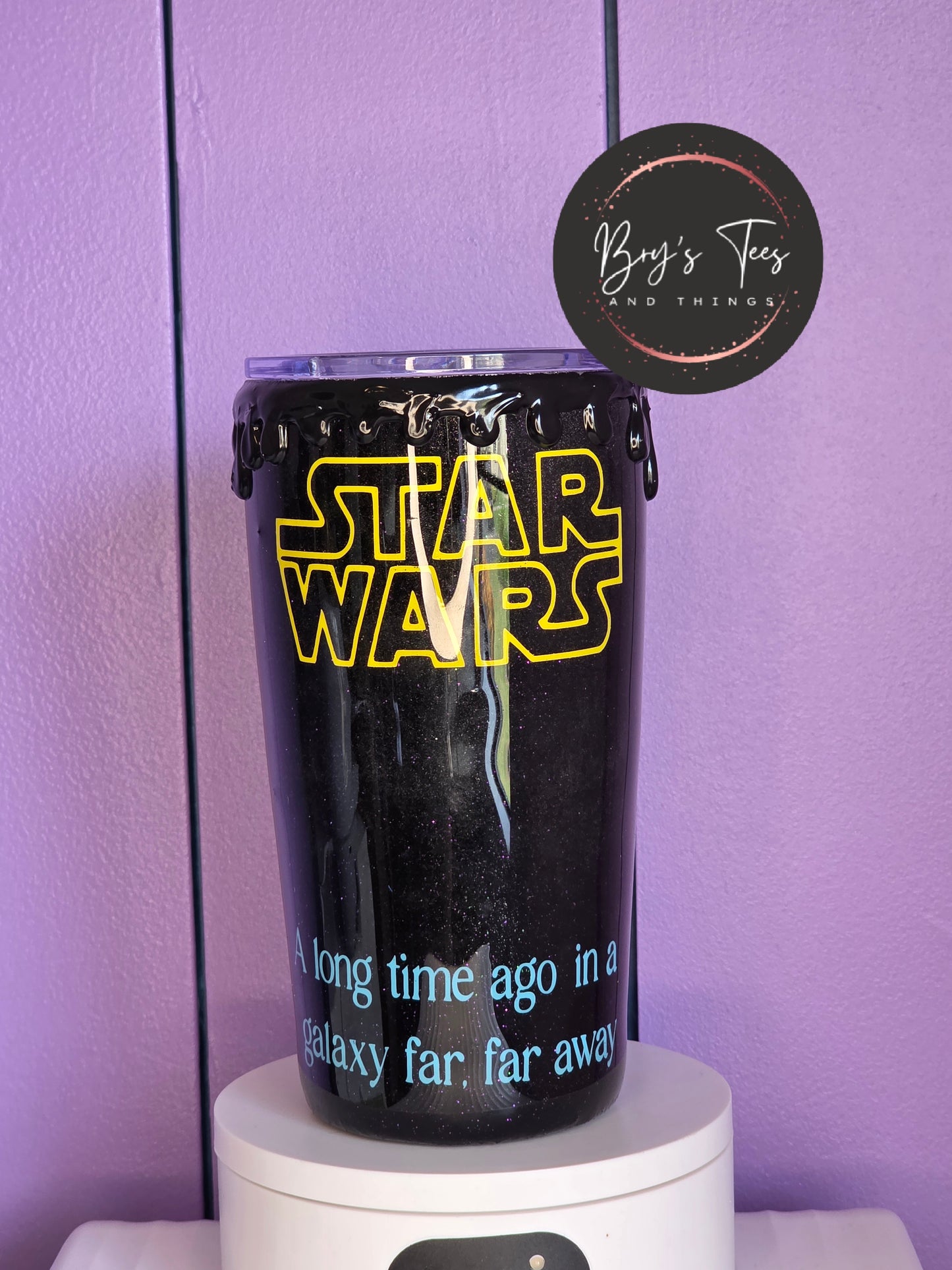 Starwars Epoxy Drip Tumbler