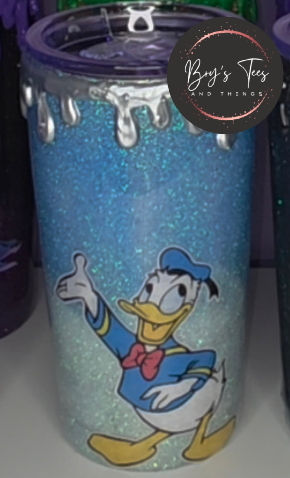 Donald Epoxy Drip Tumbler