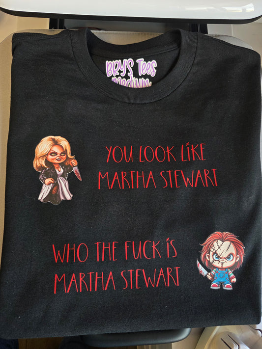 Chucky and Martha Stewart